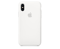 Etui Silicone Case do iPhone XS biale - 449538 - zdjęcie 3